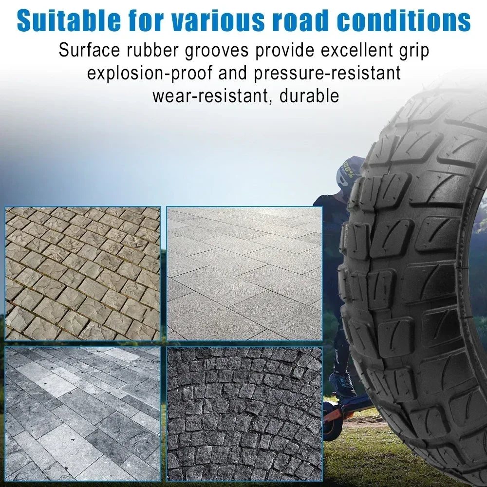 8.5x3.0 Pneumatic Electric Scooter Outer Tire for Vsett 8 9+ Zero 8 9 Kugoo Kirin G2 Pro 8 1/2x2(50-134) Inflatable Tyre 8.5Inch