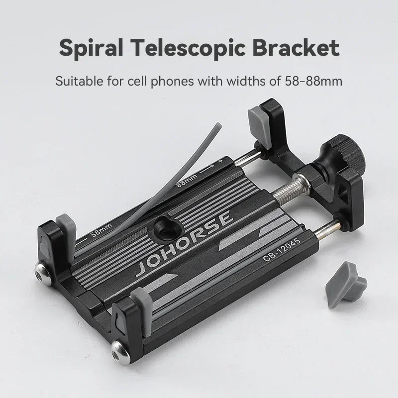 Motorcycle Phone Holder Electric Bicycle Smartphone CNC Aluminum Alloy Bracket Four Claws  Bike Phone Stand for iPhone Samsung