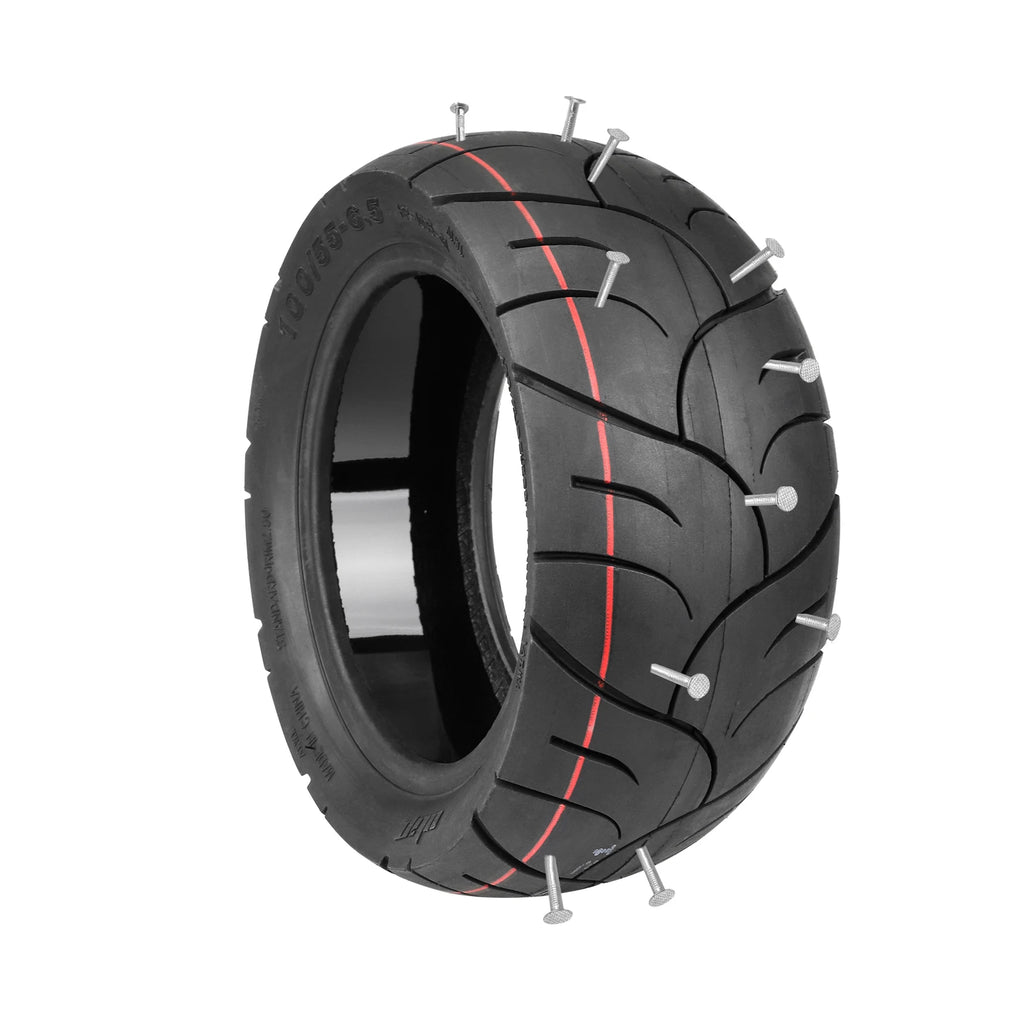 Ulip 11 Inch 100/55-6.5 Self-healing Tubeless Tire For Electric Scooter Front & Rear Built Self-repair Glue Explosion-Proof Tyre