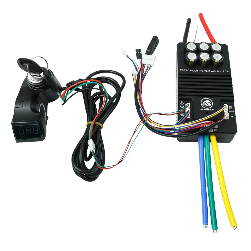 Flipsky 75200 Pro V2.0 With Aluminum Pcb Based On Vesc For Electric Skateboard / Scooter / Ebike Speed Controller