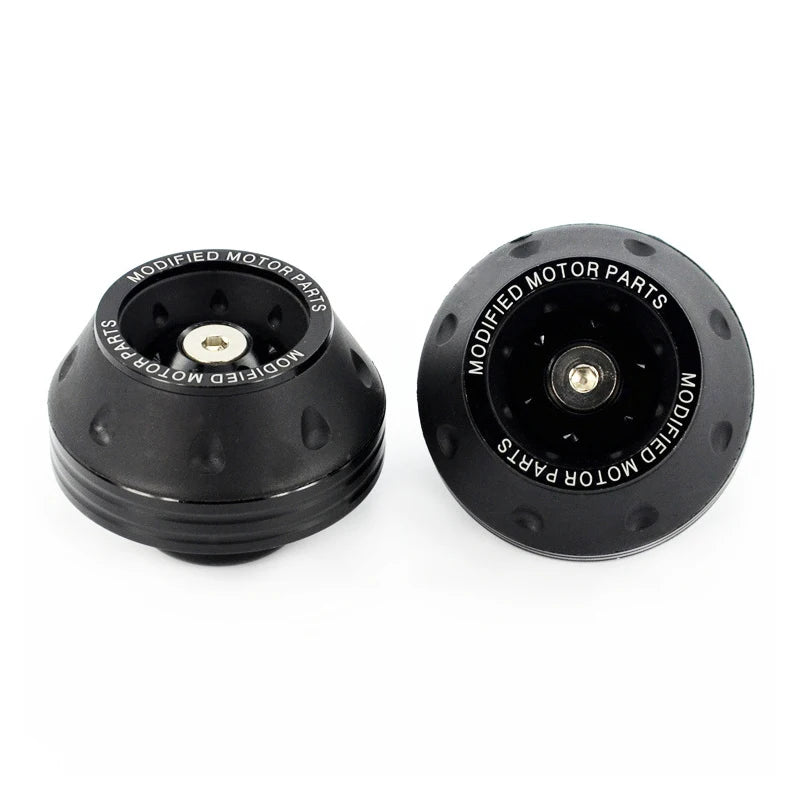 New Universal Motorcycle Wheel Protection Crash Pad Motorbike Crash Protectors Alloy Motocross Falling Front Fork Slider Cups
