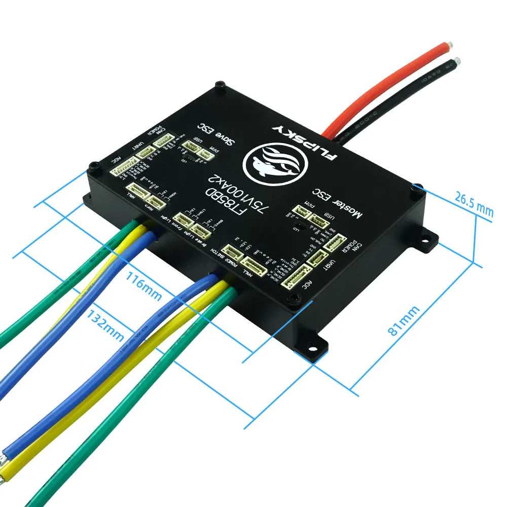 FLIPSKY FT85BD ESC With Aluminum Case NON-VESC For Electric Skateboard / Scooter / Ebike Speed Controller / Electric Motorcycle