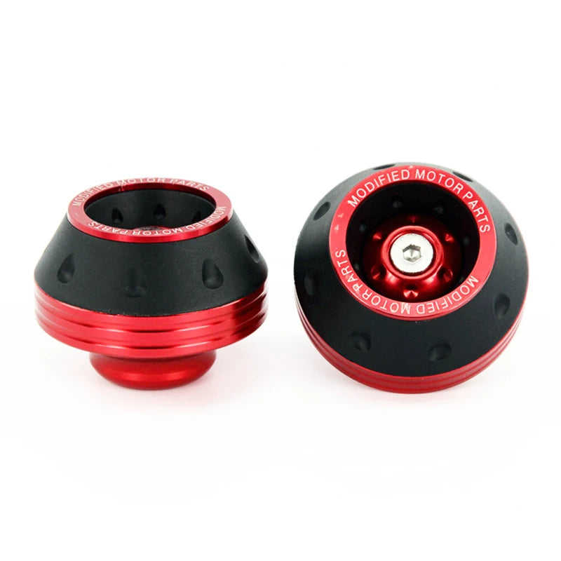 New Universal Motorcycle Wheel Protection Crash Pad Motorbike Crash Protectors Alloy Motocross Falling Front Fork Slider Cups