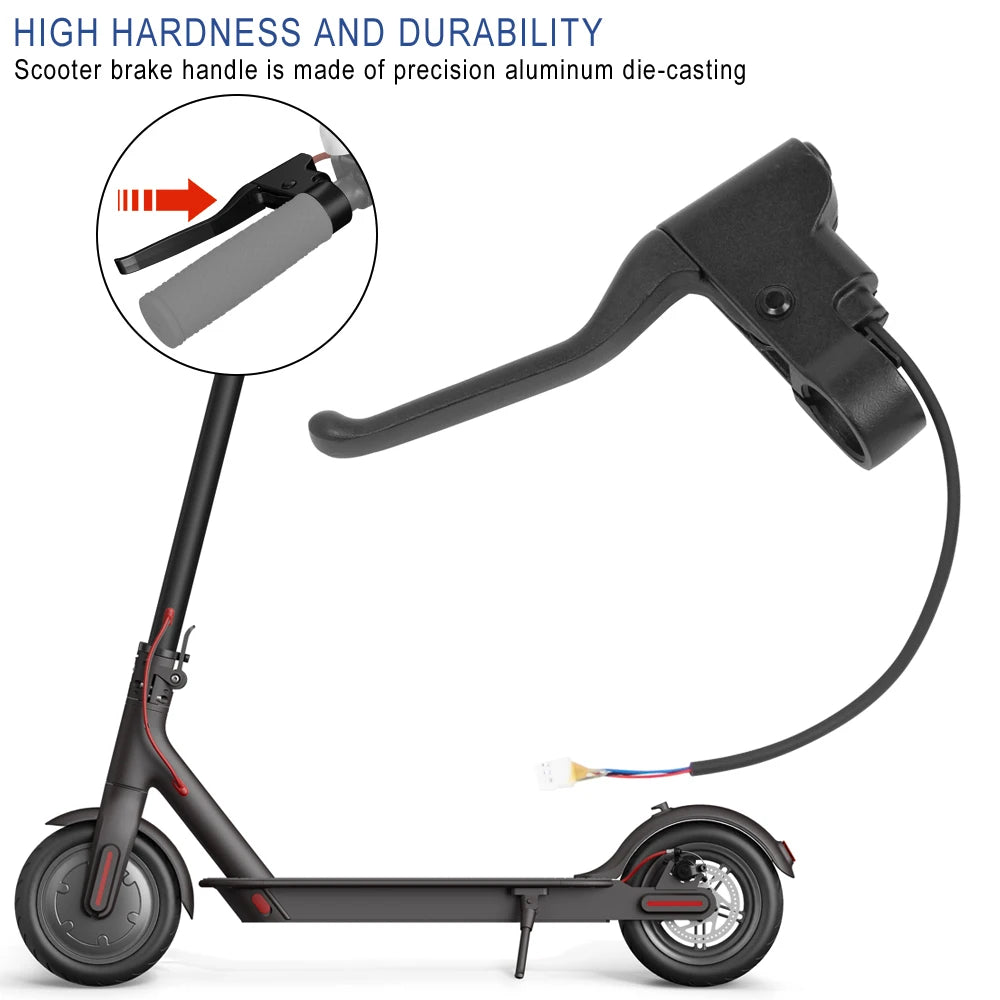 Handle Brake Lever for Xiaomi M365 1S Pro 2 Electric Scooter Grips Protectors Anti-Skid Brake Handle Cover Silicone Sleeve Parts