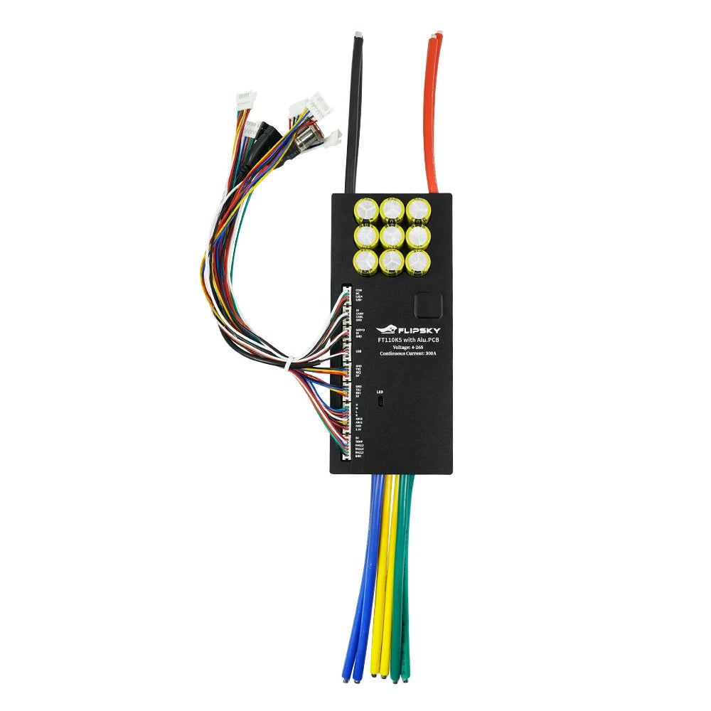 Flipsky FT110KS High Voltage ESC 110V 300A With Aluminum PCB NON-VESC For Electric Skateboard Scooter Ebike Speed Controller