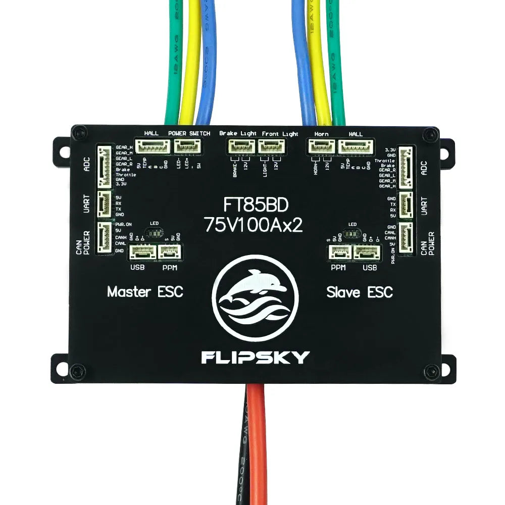 FLIPSKY FT85BD ESC With Aluminum Case NON-VESC For Electric Skateboard / Scooter / Ebike Speed Controller / Electric Motorcycle