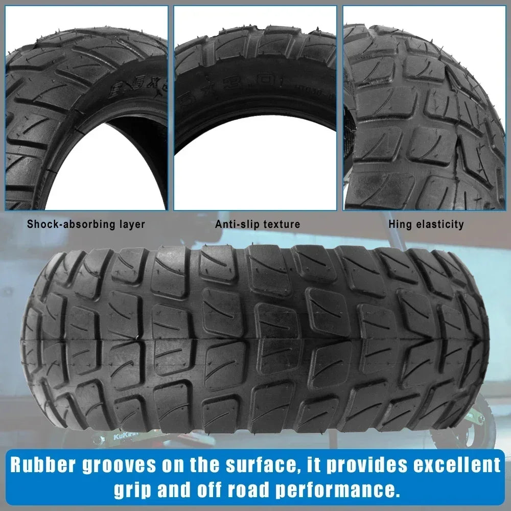 8.5x3.0 Pneumatic Electric Scooter Outer Tire for Vsett 8 9+ Zero 8 9 Kugoo Kirin G2 Pro 8 1/2x2(50-134) Inflatable Tyre 8.5Inch