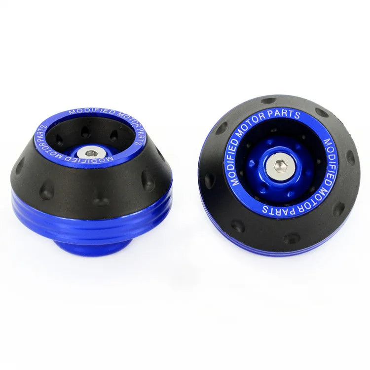New Universal Motorcycle Wheel Protection Crash Pad Motorbike Crash Protectors Alloy Motocross Falling Front Fork Slider Cups