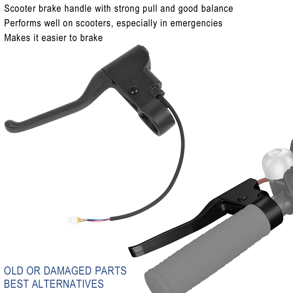 Handle Brake Lever for Xiaomi M365 1S Pro 2 Electric Scooter Grips Protectors Anti-Skid Brake Handle Cover Silicone Sleeve Parts