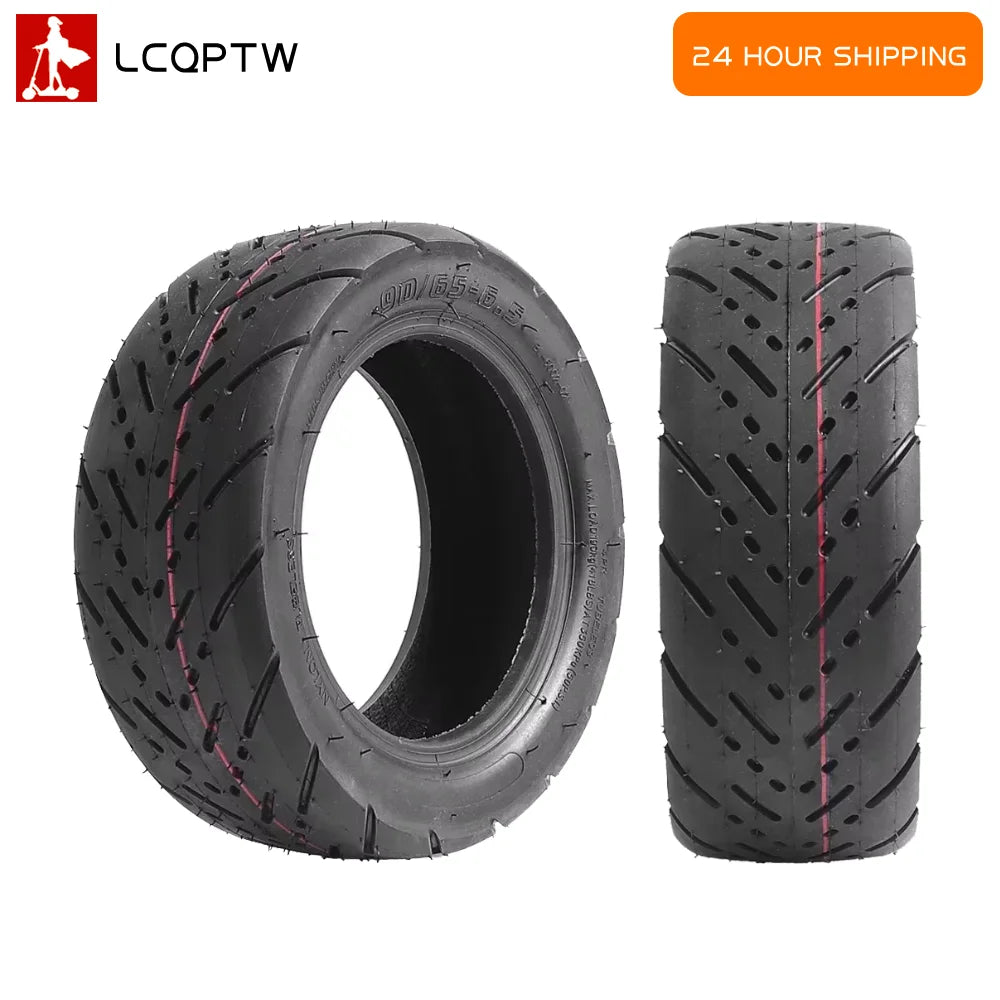 90/65-6.5 Front Rear Wheel Tubeless Tire for Kukirin G4 11 Inch Off-road Tyre Replacement Parts Electric Scooter Accessories
