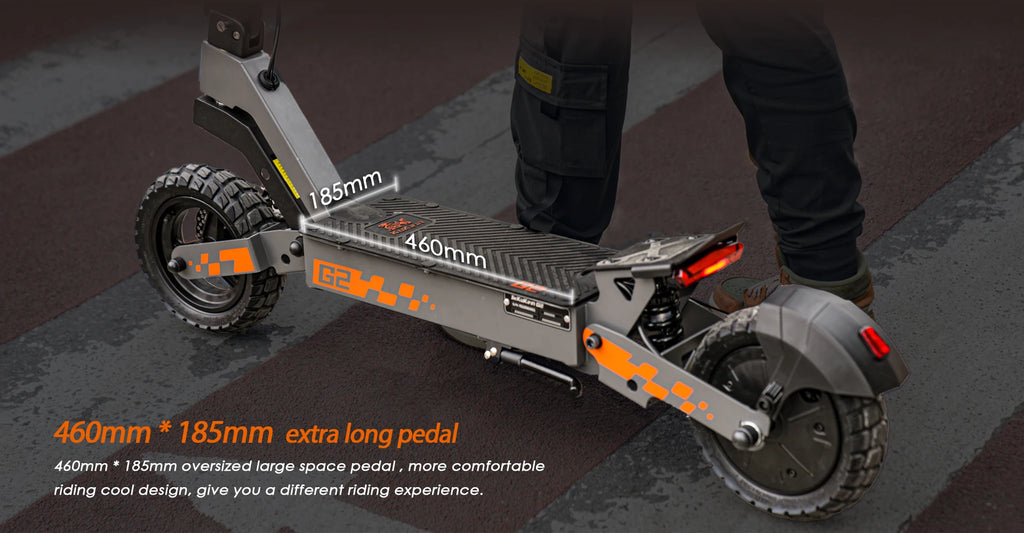Kukirin G2 Foldable Electric Scooter 800W Brushless Motor 48V 15.6Ah Battery 10-inch Tire 45km/h Max Speed 55km Range