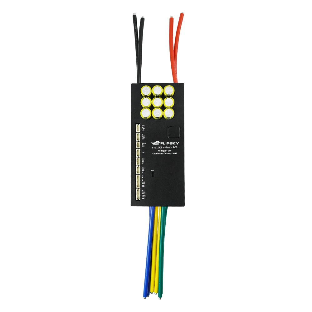 Flipsky FT110KS High Voltage ESC 110V 300A With Aluminum PCB NON-VESC For Electric Skateboard Scooter Ebike Speed Controller