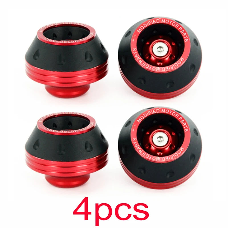 New Universal Motorcycle Wheel Protection Crash Pad Motorbike Crash Protectors Alloy Motocross Falling Front Fork Slider Cups