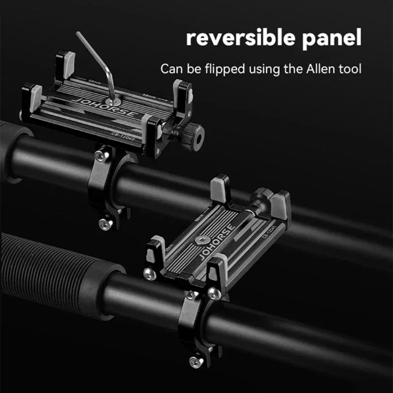 Motorcycle Phone Holder Electric Bicycle Smartphone CNC Aluminum Alloy Bracket Four Claws  Bike Phone Stand for iPhone Samsung