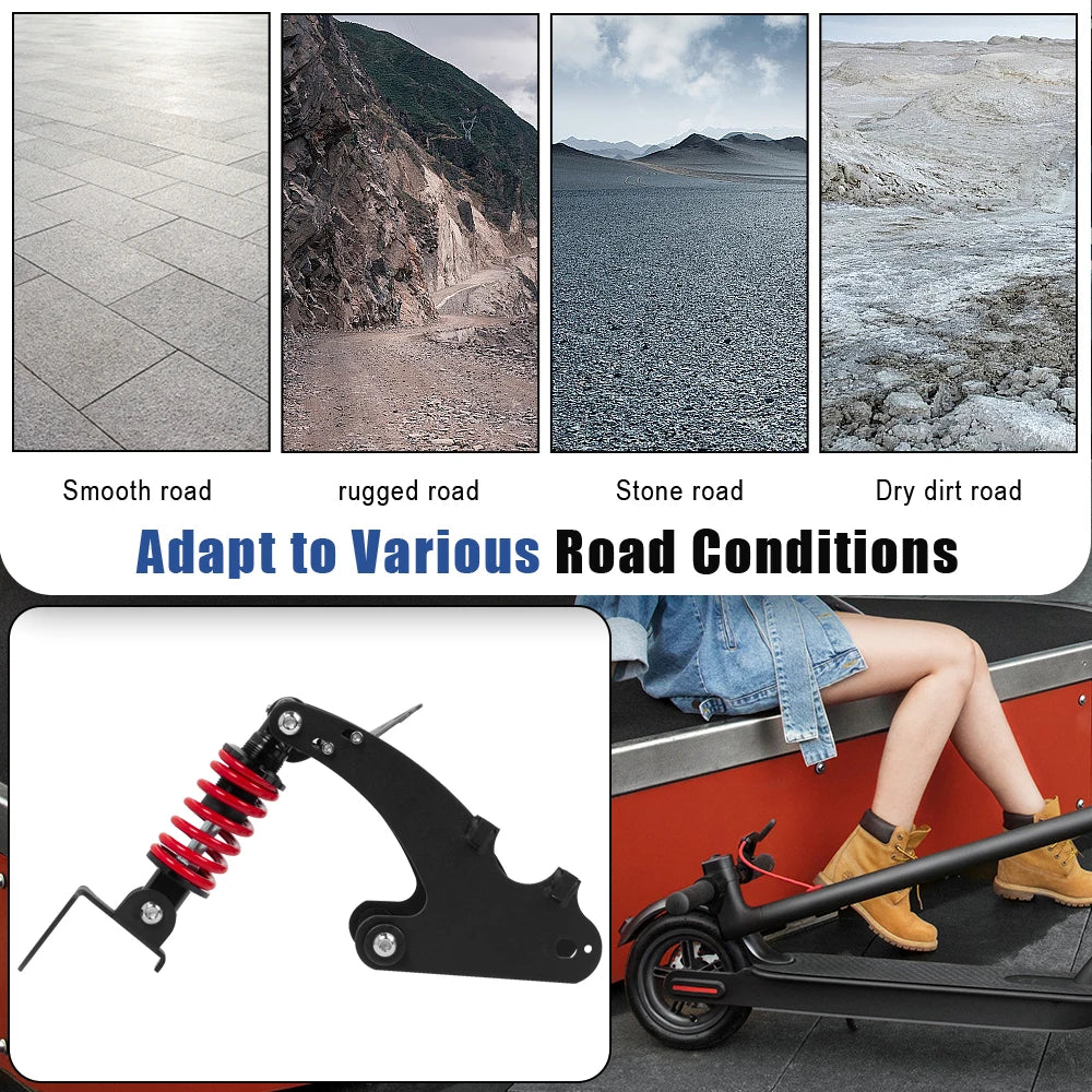Electric Scooter Rear Suspension Kit for Xiaomi M365 1S pro pro2 Scooter Rear Shock Absorber Shock Absorption Parts Accessories